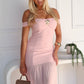 MARIBEL LACE MAXI - BABY PINK