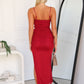 MARGOT MAXI DRESS - WINE