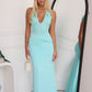 CARMEN LACE MAXI - AQUA