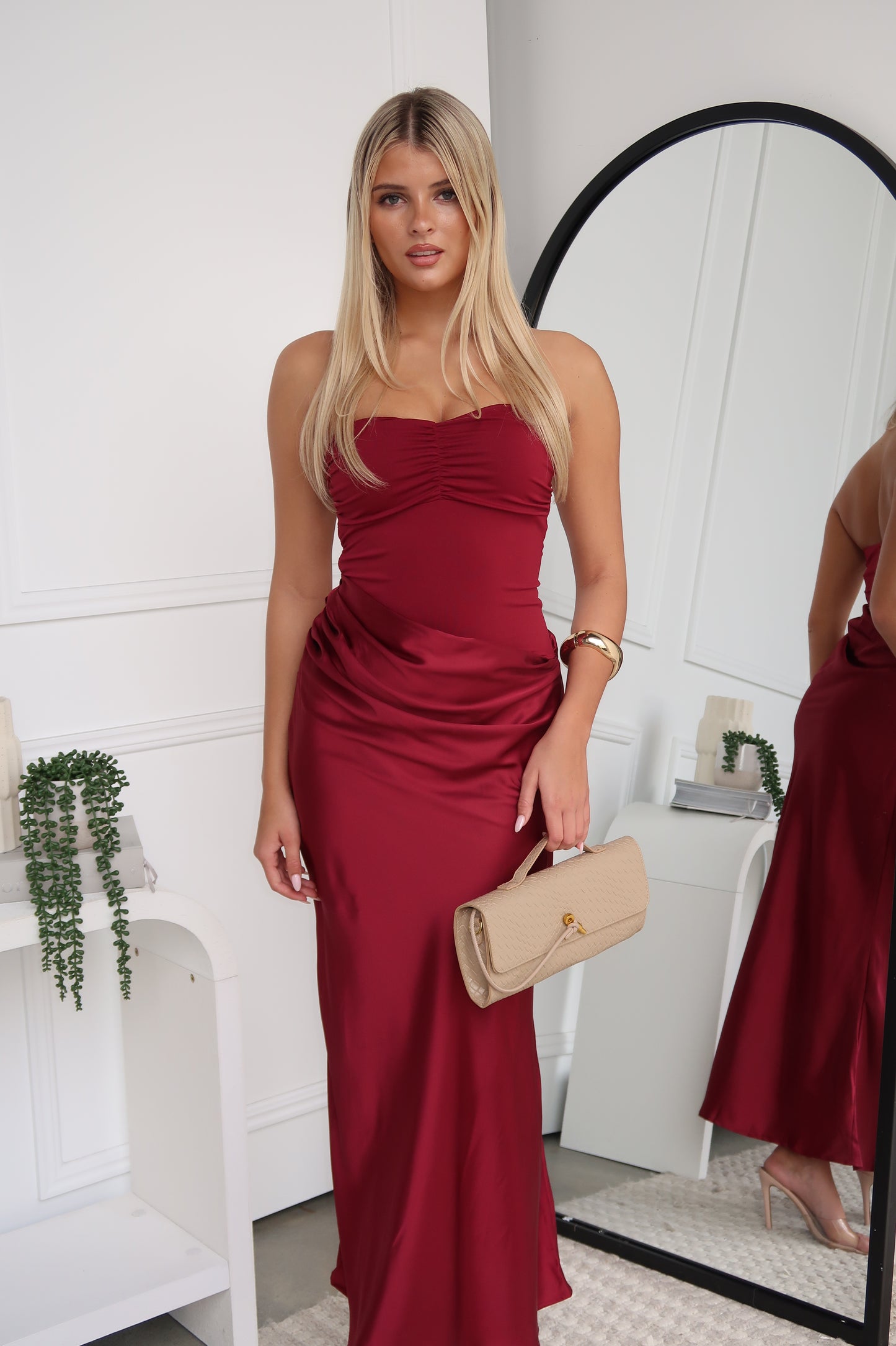 INDIA MAXI DRESS - WINE