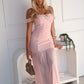 MARIBEL LACE MAXI - BABY PINK