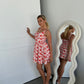 SENYA DRESS - RED PRINT