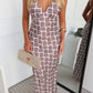 GIA MAXI DRESS - BEIGE