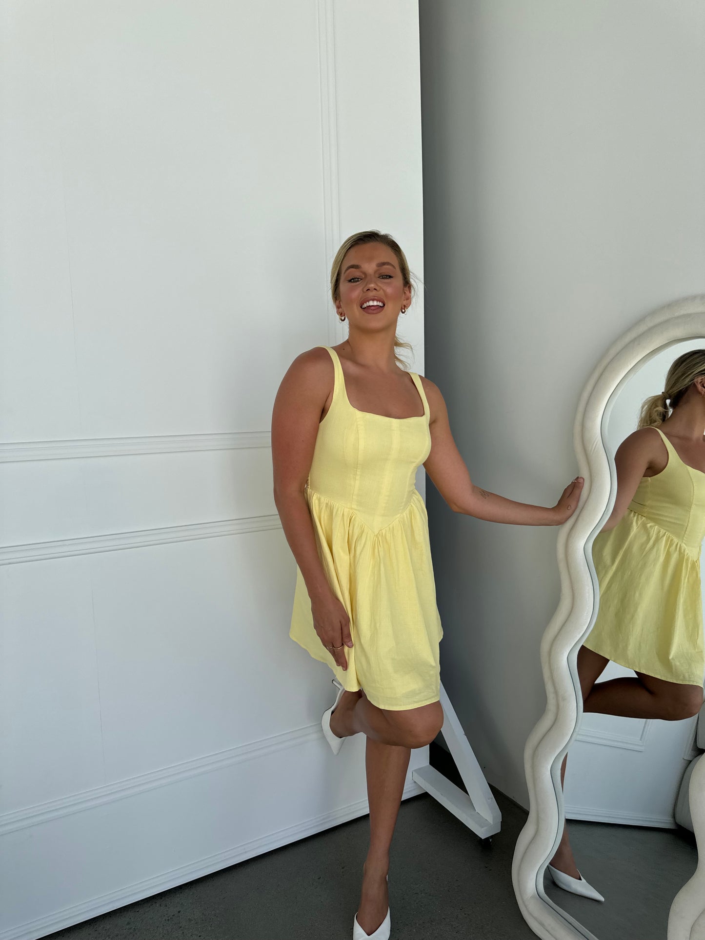 SENYA DRESS - YELLOW