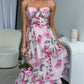MERCY RUFFLE MAXI DRESS - FLORAL