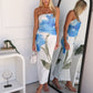 AMARA MAXI DRESS - BLUE