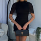 JAYDA MINI DRESS - BLACK