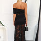 LILLIA MAXI DRESS - BLACK