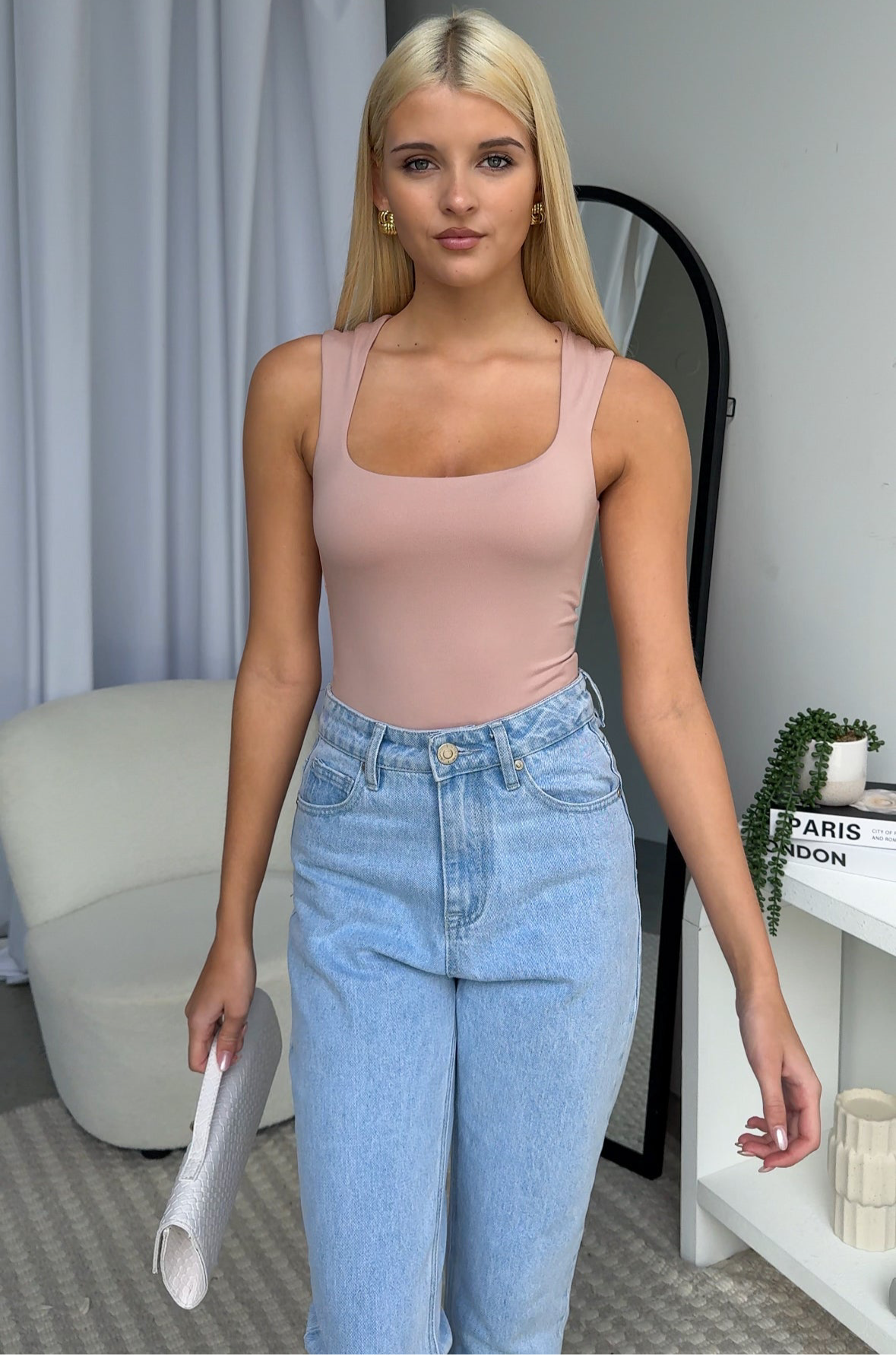 ROYCE BODYSUIT - NUDE