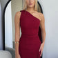 LORRAINE MAXI DRESS - WINE