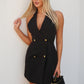 SCARLETT MINI DRESS - BLACK