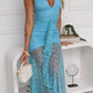 CASA MAXI DRESS - BLUE