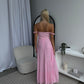 KYLA MAXI DRESS - BABY PINK