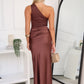 ALLERA MAXI DRESS - CHOCOLATE