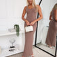 LUCY MAXI DRESS - MOCHA