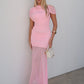 MONA MAXI DRESS - PINK