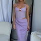 ZOIA MAXI DRESS - LILAC
