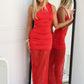 ZARIA MAXI DRESS - RED