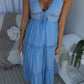 JOSLYN MAXI DRESS - BLUE