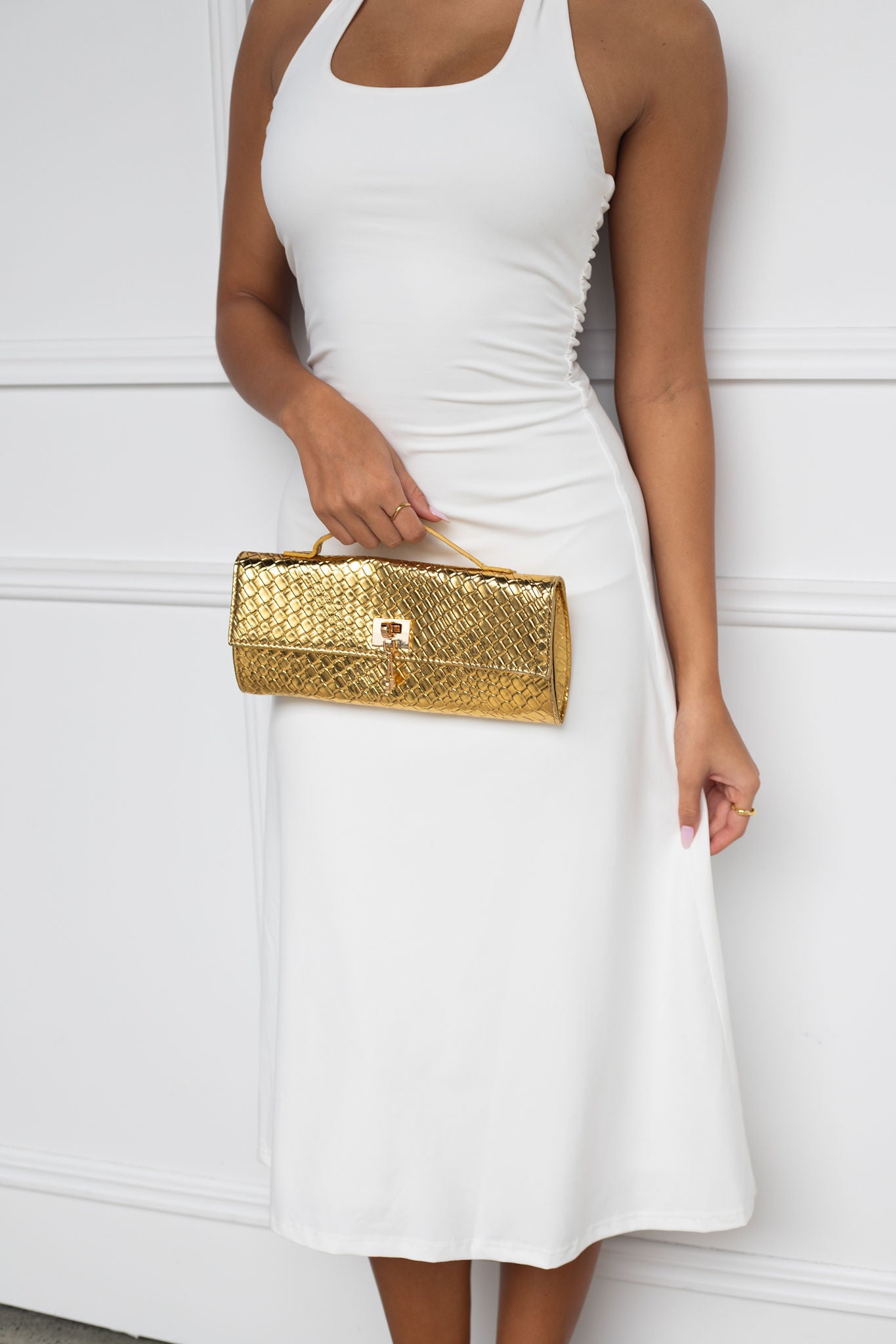 CELINA BAG - GOLD
