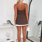 MONROE TOP - CHOCOLATE