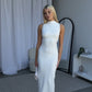 LORETTA MAXI DRESS - WHITE