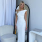 CELESTE MAXI DRESS - WHITE