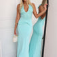 CARMEN LACE MAXI - AQUA
