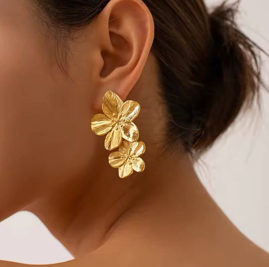 SAVANNAH EARRINGS - GOLD
