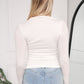 CAMILLIE TOP - WHITE