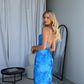 ARIANA MAXI - BLUE FLORAL