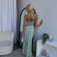 ZOIA MAXI DRESS - SAGE