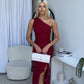 LORRAINE MAXI DRESS - WINE