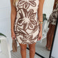 JULIET MINI DRESS - BEIGE