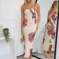 AMARA MAXI DRESS - CHOCOLATE FLORAL