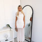 MONA MAXI DRESS - WHITE