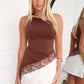 COLETTE TOP - CHOCOLATE