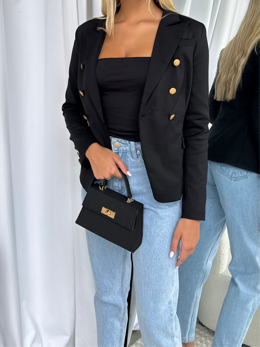 SAWYER BLAZER - BLACK