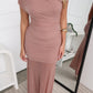 MONA MAXI DRESS - MOCHA