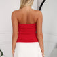 AVA TOP - RED