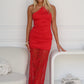 ZARIA MAXI DRESS - RED