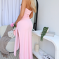 SKYLAH MAXI DRESS - BABY PINK