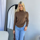 MANNON KNIT - CHOCOLATE