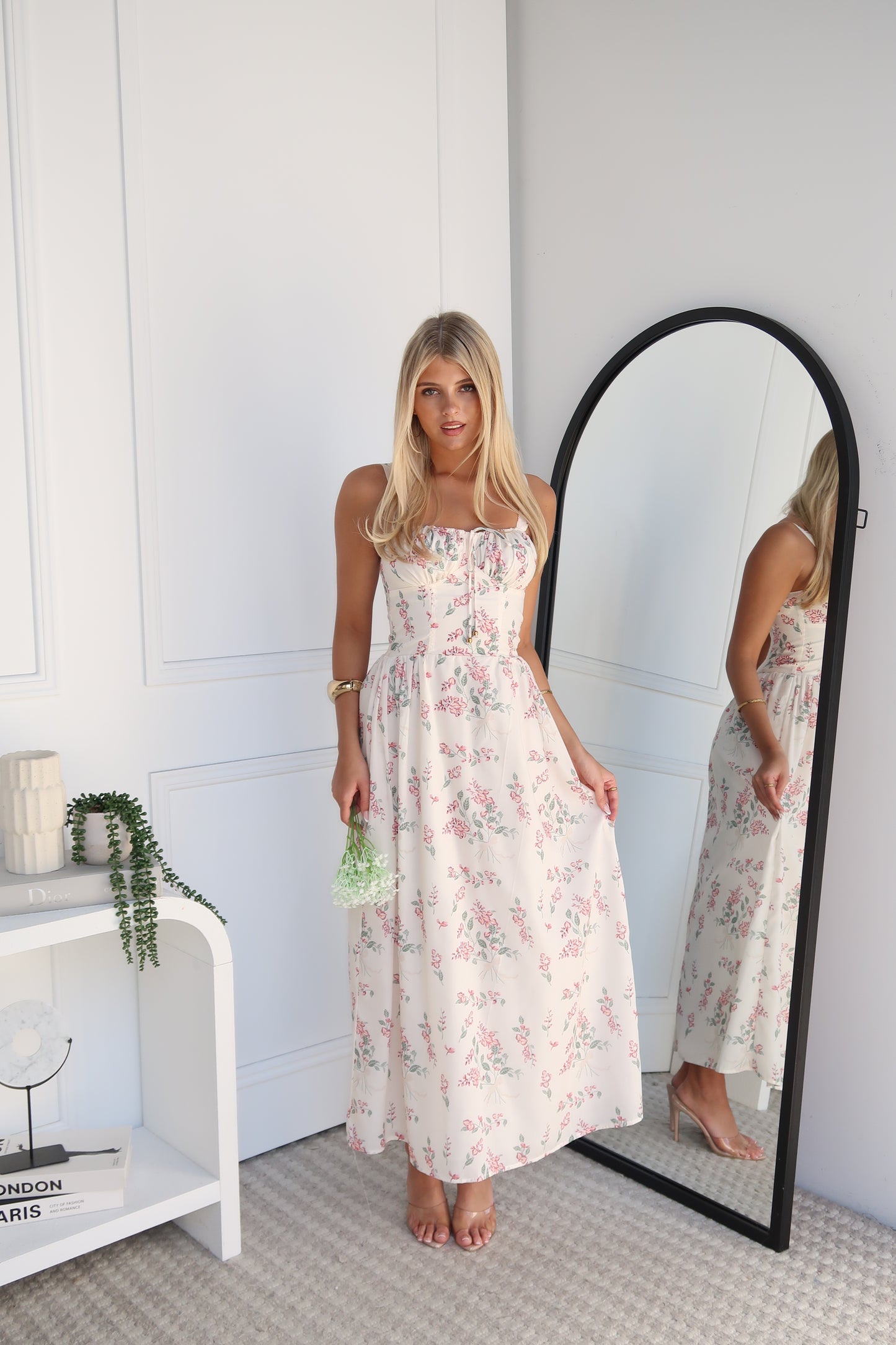 JENSIA MAXI DRESS - PINK FLORAL