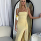 SKYLAH MAXI DRESS - LEMON