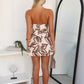 JULIET MINI DRESS - BEIGE