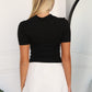 EDEN TOP - BLACK
