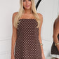 MONROE TOP - CHOCOLATE