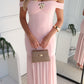 MARIBEL LACE MAXI - BABY PINK