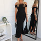SIENNA MAXI DRESS - BLACK